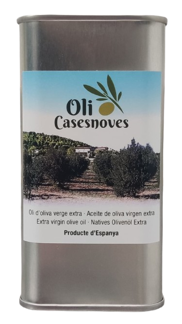 Oli d'oliva verge extra en llauna de 25cl