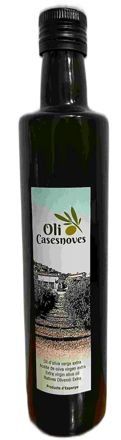 Oli d'oliva verge extra en botella de vidre de 50cl